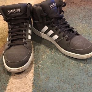 Men’s high top adidas sneakers